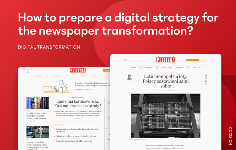How to prepare a digital strategy for the newspaper transformation? screenshot 1
